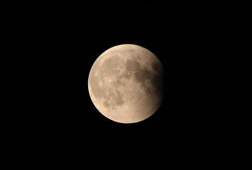 Astro Crop Eclipse June Lunar Moon Night Sky