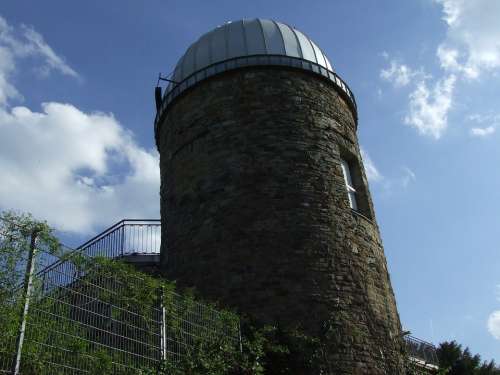 Astronomical Observatory Stuttgart Sky Blue Dome