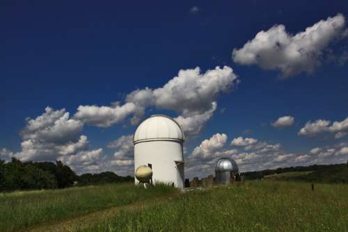Astronomical Observatory Sky Mood Landscape Nature