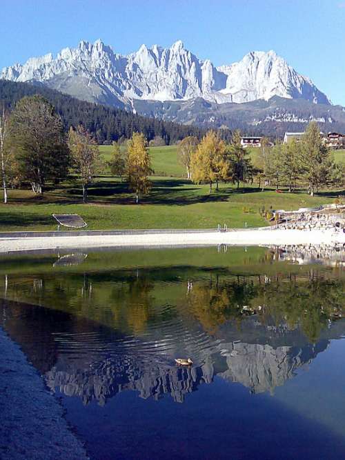 Austria Wilder Emperor Mountains Bergsee Water