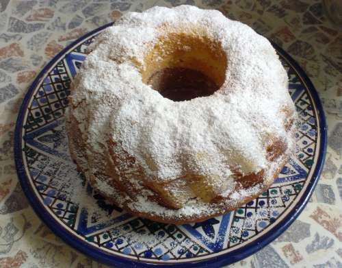 Austrian Gugelhupf Marble Gugelhupf Bowl Cake