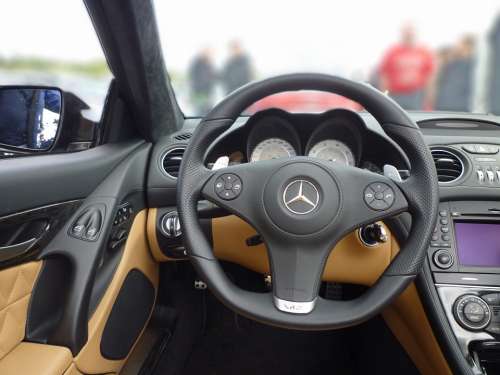 Automobile Vehicle Sports Car Steering Wheel