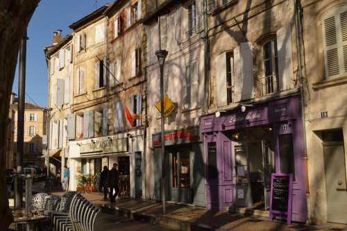 Avignon France Architecture Street Places