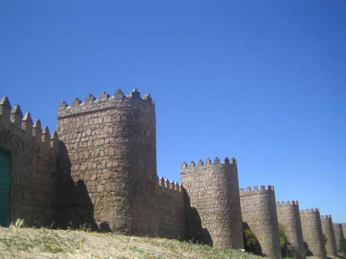 Avila Wall Walls Castle