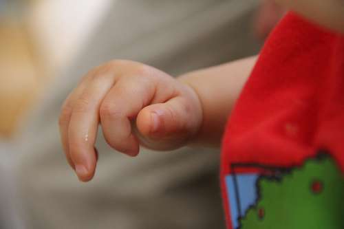 Baby Hand Red T Shirt