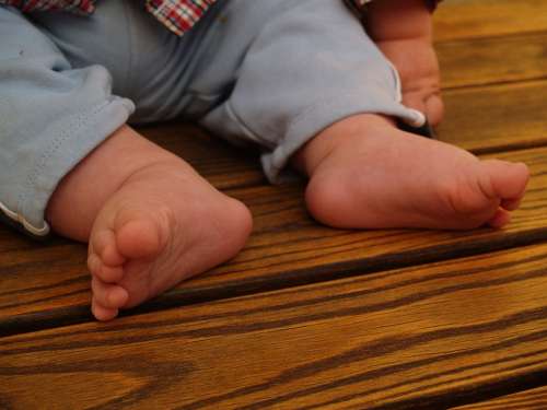 Baby Feet Baby Feet Small Ten Child Family Young