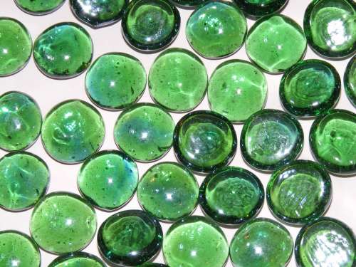 Background Coloured Green Ornamental Stones