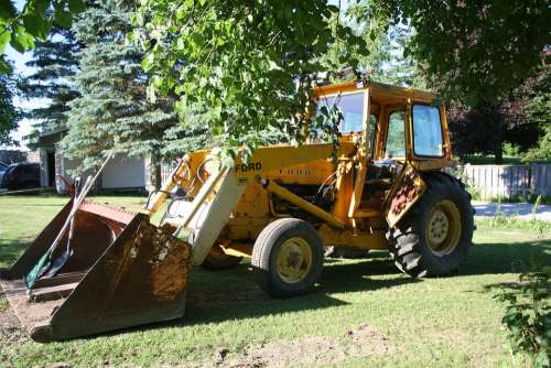 Backhoe Rear Actor Excavating Equipment