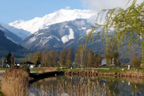 Badesee High Tauern Spring Uttendorf Lake Waters