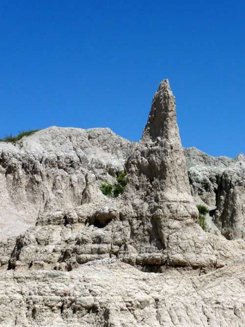 Badland National Park Mountains Usa South Dakota