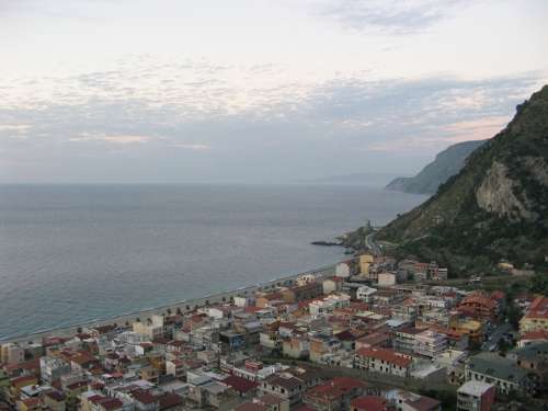 Bagnara Calabra Calabria Sea Country Mountain