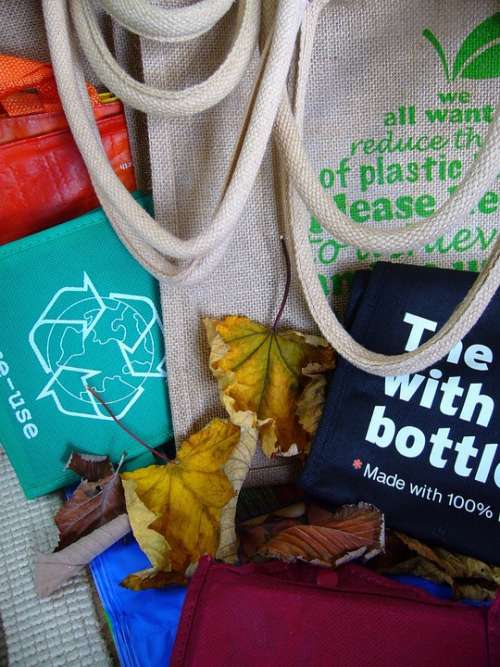 Bags Reuse Recycling Ecology Trash