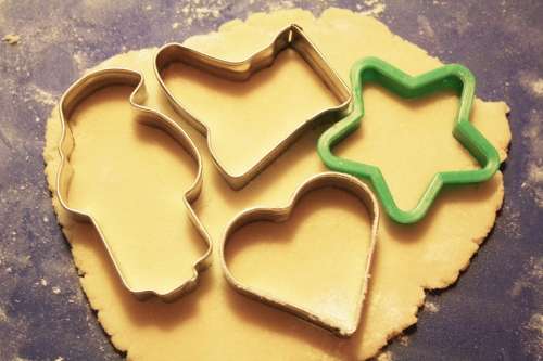 Baking Cookies Cookie Cutters Dough