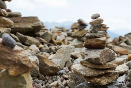 Balance Stones Meditation Rest Stone Tele