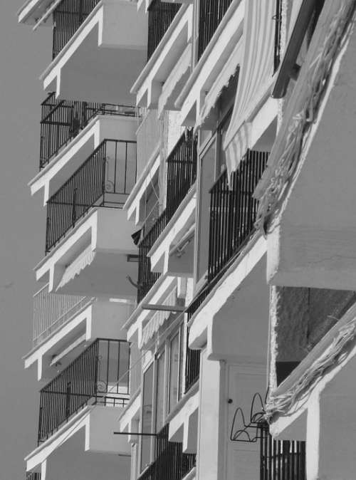 Balconies Buildings Homes Window Modern Building