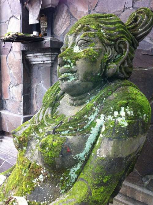 Bali Statue Stone Ubud Stone Figure