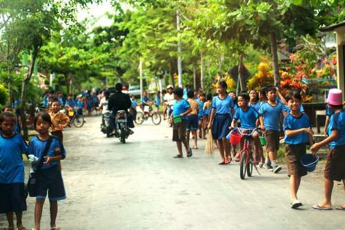 Bali Kids School Village Island Community