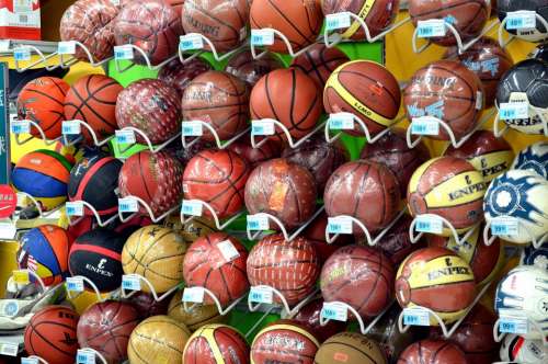 Ball Balls Sports Wall Basketball Soccer Sale