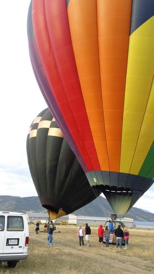 Balloon Hot Air Colors Hot Air Balloon Ride