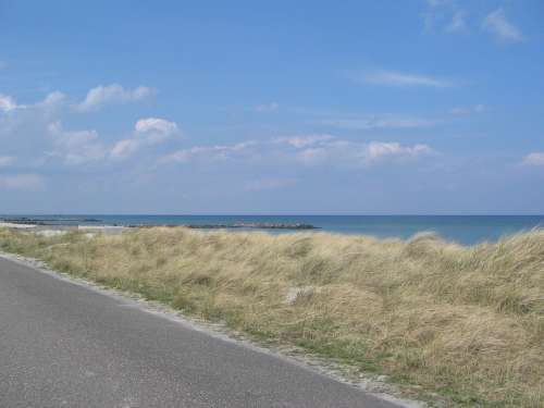 Baltic Sea Dune Beach