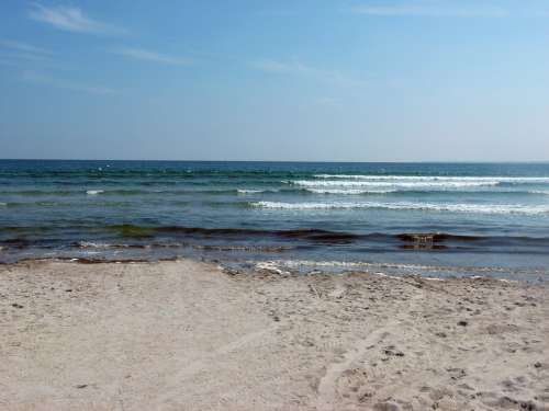 Baltic Sea Sea Baltic Sea Beach Coast Wave Beach