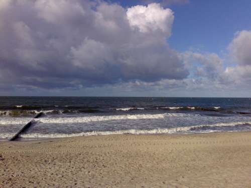 Baltic Sea Warnemünde Beach