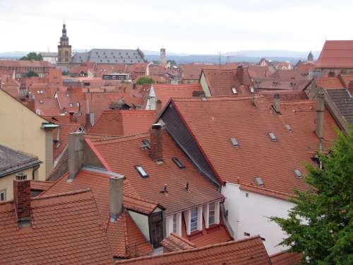 Bamberg Historic Center Roofs