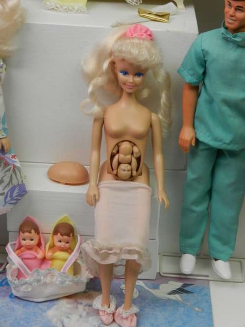 Barbie Pregnancy Doll Education Child Childbirth