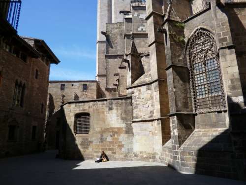 Barcelona Cathedral Architecture Spain Building