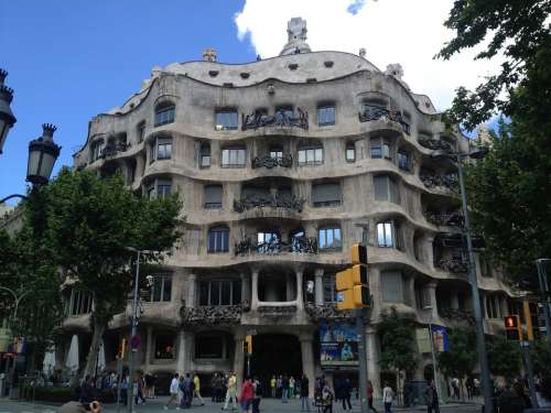 Barcelona Building Gaudí Architecture Spain