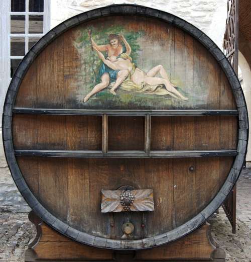 Barrel Wine France Wood Wooden Macro Close-Up