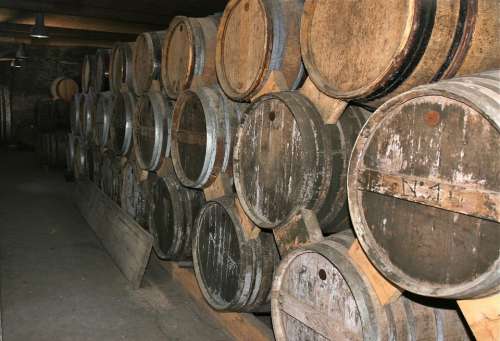 Barrel Old Spirit Calvados Cellar Oak
