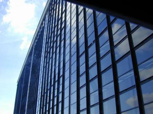 Bauhaus Architecture Glass Building Window Facade