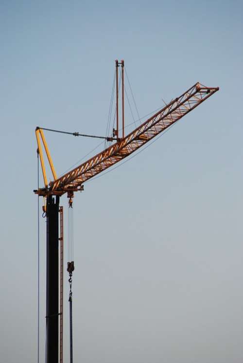 Baukran Site Crane Arm Build Crane Crane Boom