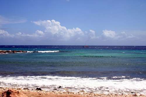 Beach Sea Water Vacation Sky Tropical Sand Relax