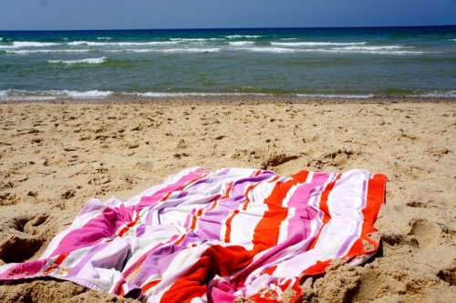 Beach Towel Horizon Sand