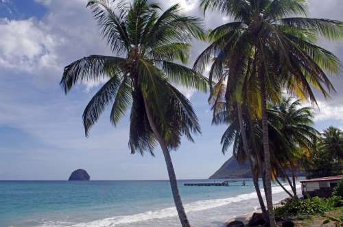 Beach Rock Diamond Martinique