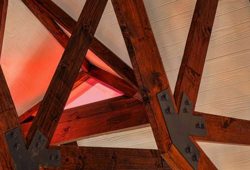 Beam Skylight Architecture Roof Ceiling Wood