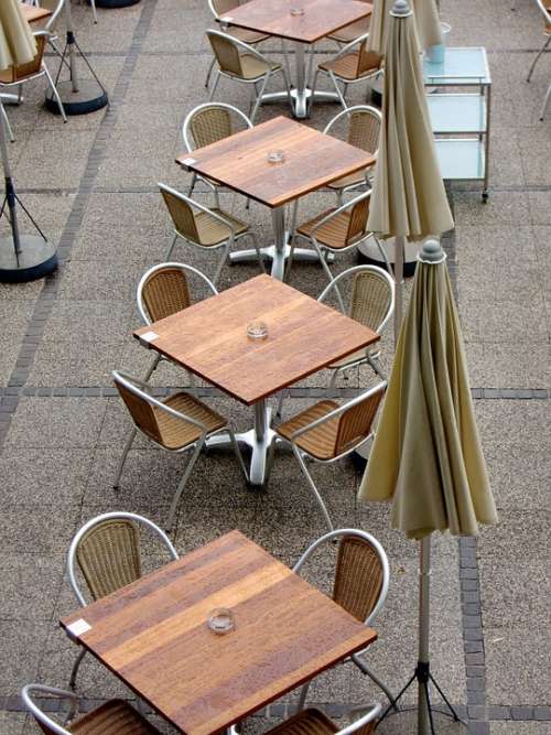 Beer Garden Dining Tables Seat Outside Catering