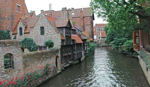 Belgium Bruges Middle Ages Romantic Historically