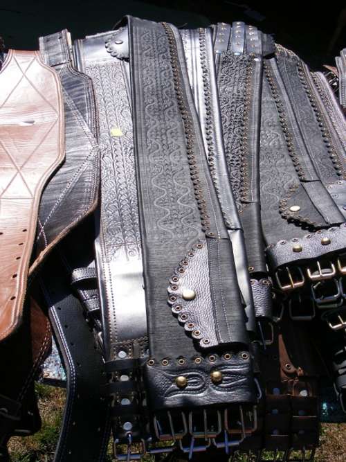 Belts Girdle Handmade Harnesses Horses Leather