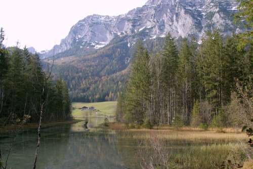 Berchtesgaden Ramsau Hintersee Bavaria