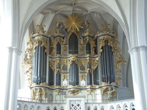 Berlin Church Church Organ Organ