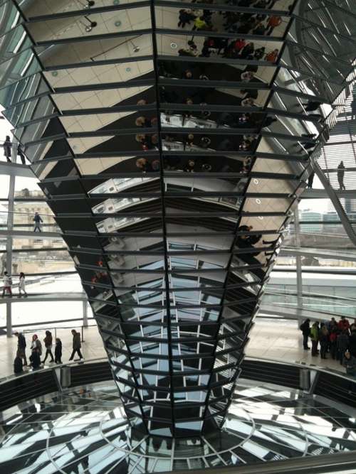 Berlin Glass Dome Reichstag Building Architecture