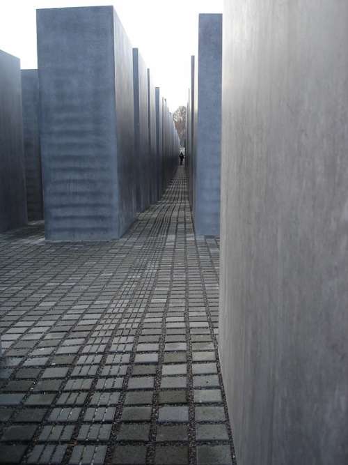 Berlin Holocaust Memorial Concrete Genocide