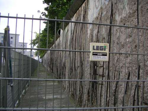Berlin Wall Fragment Berlin Germany