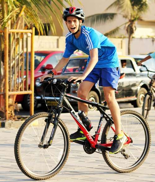 Bicycle Rider Child Boy Leisure Ride Activity