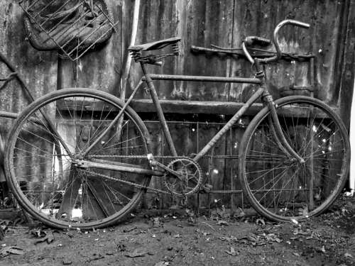 Bicycle Old Bike Cycle Retro Ride Sport Wheel