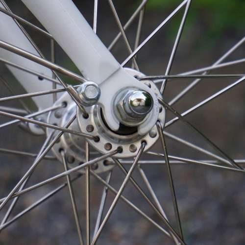 Bicycle Axle Bike Akselli Spoke The Wheel Of The