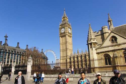 Big Ben London United Kingdom England Landmark Uk